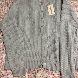 crystal kobe long cardigan sweaters . Size M